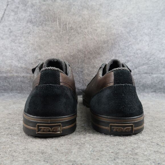 Teva Shoes Mens 11.5 Sneakers Lifestyle Athletic Lace Up Leather Roller Bike Low - Picture 4 of 14